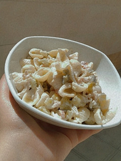 عکسی از دستور سالاد پاستا 😋🥙