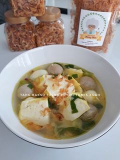 Foto resep Tahu Bakso Telur Puyuh Tumis Kuah (Menu Anak)