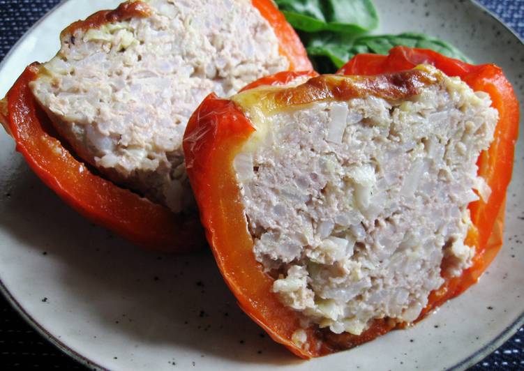 Easy Meal Ideas of Baked Stuffed Capsicums