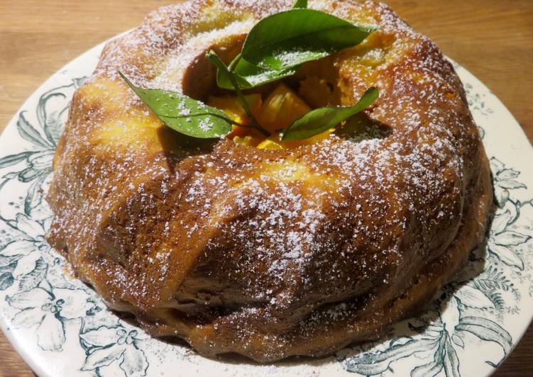 Fondant à l'orange et à l'amande