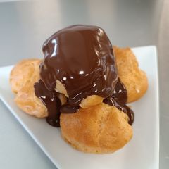 Profiteroles Choux Paste A picture of Profiteroles Choux Paste.