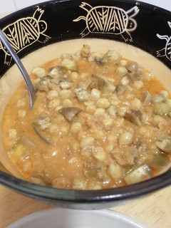 Una foto de Berenjena vegana al curry de Massaman