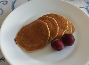 Foto de Mini Panquecas de Aveia e Queijo Quark