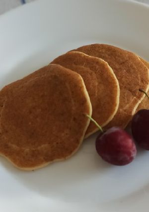 Foto de Mini Panquecas de Aveia e Queijo Quark