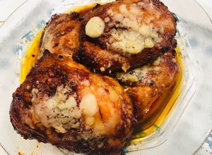 Hình của món Gà nướng phô mai.
