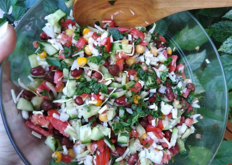 Recipe of Ultimate Weight loss beans salad