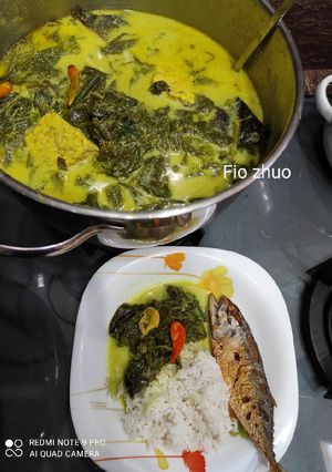 Foto resep Gulai Daun Singkong Medan