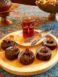 عکسی از دستور حلوای آرد نخودچی و ارده