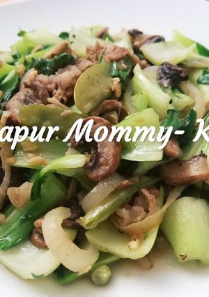 Foto resep Tumis Yakiniku Beef Sliced & Bokchoy