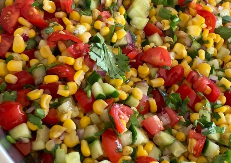 How to Prepare Homemade Corn Salad