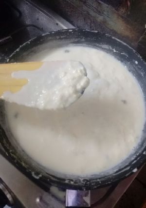 A picture of Milk lachedar rabri.