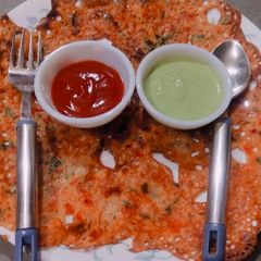 Crispy Tomato Omelette A picture of Crispy Tomato Omelette.