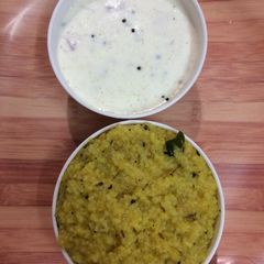 A picture of Toor Dhal kichidi.
