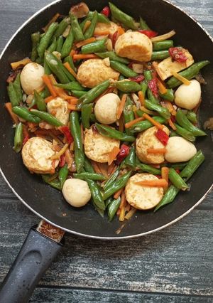Foto resep Tumis Buncis Telur Puyuh
