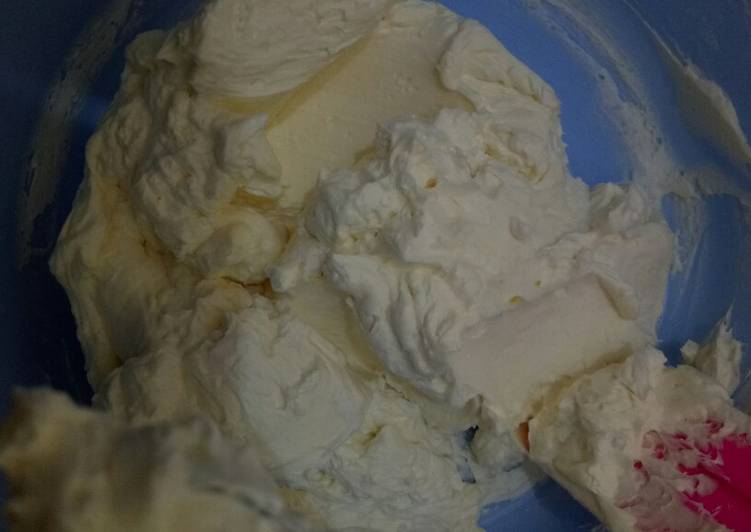 Langkah Mudah untuk Menyiapkan Whipe cream anti enek simple, Enak