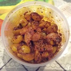 A picture of Instant amla achar.