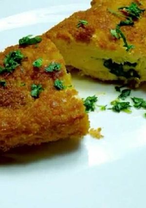 Una foto de Pollo kiev