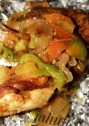 A picture of Oven baked Chicken.