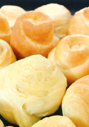 Hình của món Bánh mì bơ sữa (không nhào bột).