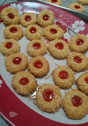 Foto resep Thumbprint cookies ala mama al