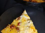 A picture of chicken frittata