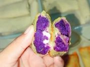 Gambar lumpia ubi ungu