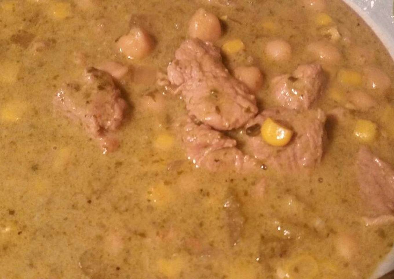 Pork & Green Chile Soup