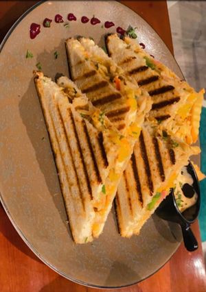 A picture of Grilled sandwich.