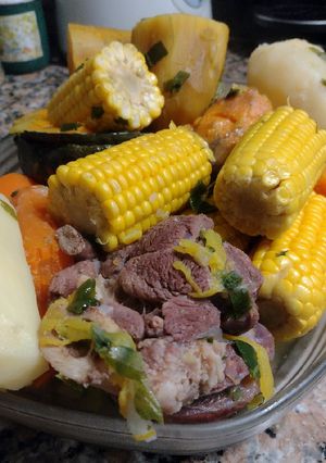 Una foto de Puchero argentino