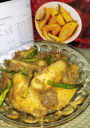 A picture of Nepalese Potatoes.