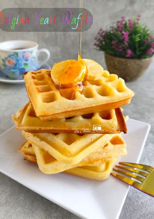 Foto resep Belgian Yeast Waffle