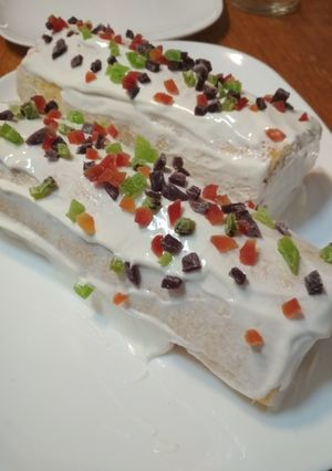 Una foto de Rollo dulce de York y queso azul