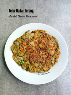 Foto resep Telur dadar terong (ala chef Devina Hermawan)