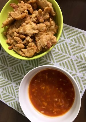 Foto resep Ayam fillet asam manis hidup ini #asik