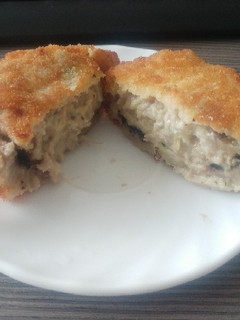 Rántott töltött gomba recept fotója