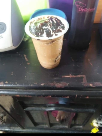 Cara Gampang Menyiapkan Resep Es cappucino cincau yang Uenak Anti Ribet, Bisa Manjain Lidah