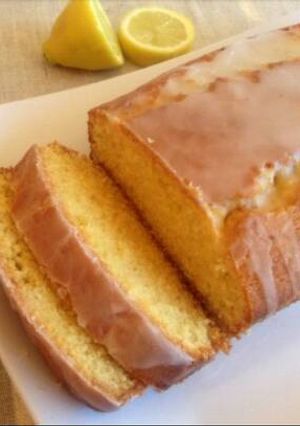 Una foto de Budín de Limón