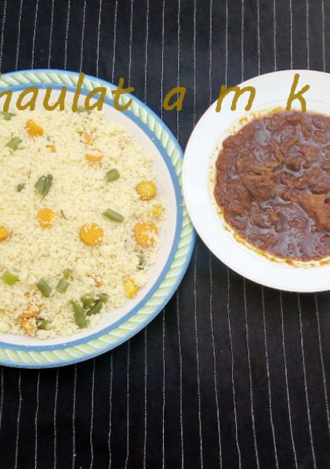 Couscous.da Miya ainihin hoton girkin