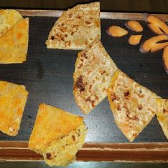 A picture of Spiced carrot puranpoli.