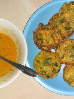 Foto resep Ote-ote (bakwan sayur) cocol sambel pecel simple