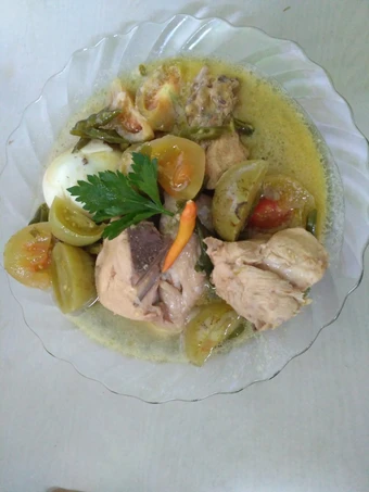 Langkah Gampang Membikin Resep 1. Garang asem ayam dan telur yang Enak Banget Anti Ribet, Lezat