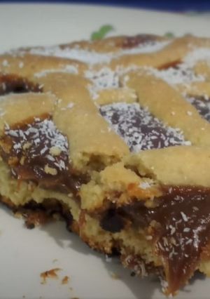 Una foto de Frola de dulce de leche
