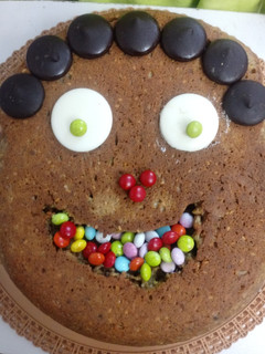 عکسی از دستور کیک معجون🍯🎂🍌ساده و مقوی و خوشمزه