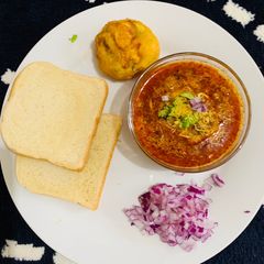 A picture of KathWadaTheme:Deep fryMaharashtrian food Spicy and tasty.
