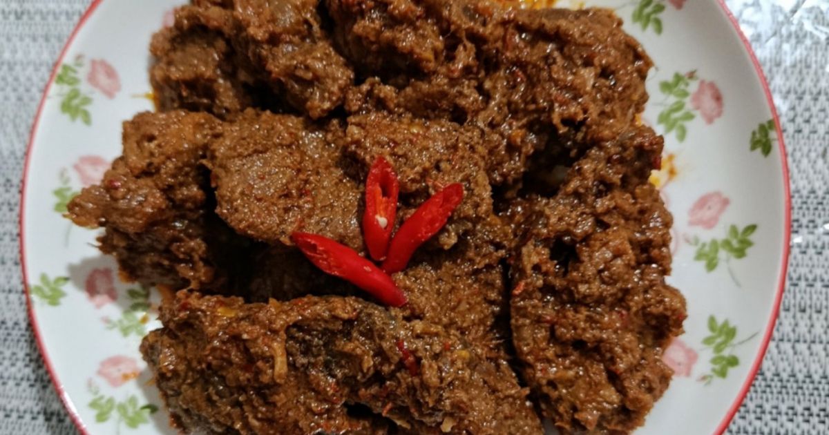 Rendang daging