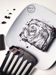 Una foto de Brownie sin gluten Thermomix