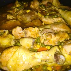 A picture of Pollo a La Naranja.