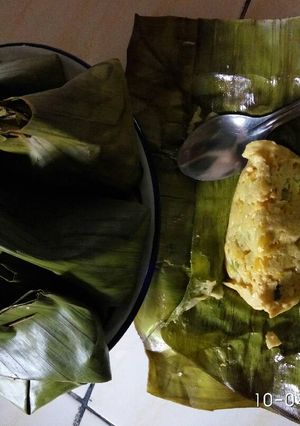 Foto resep Bothok jagung