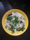 Soya chunks dahi vada