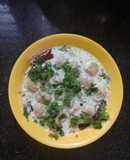 Soya chunks dahi vada